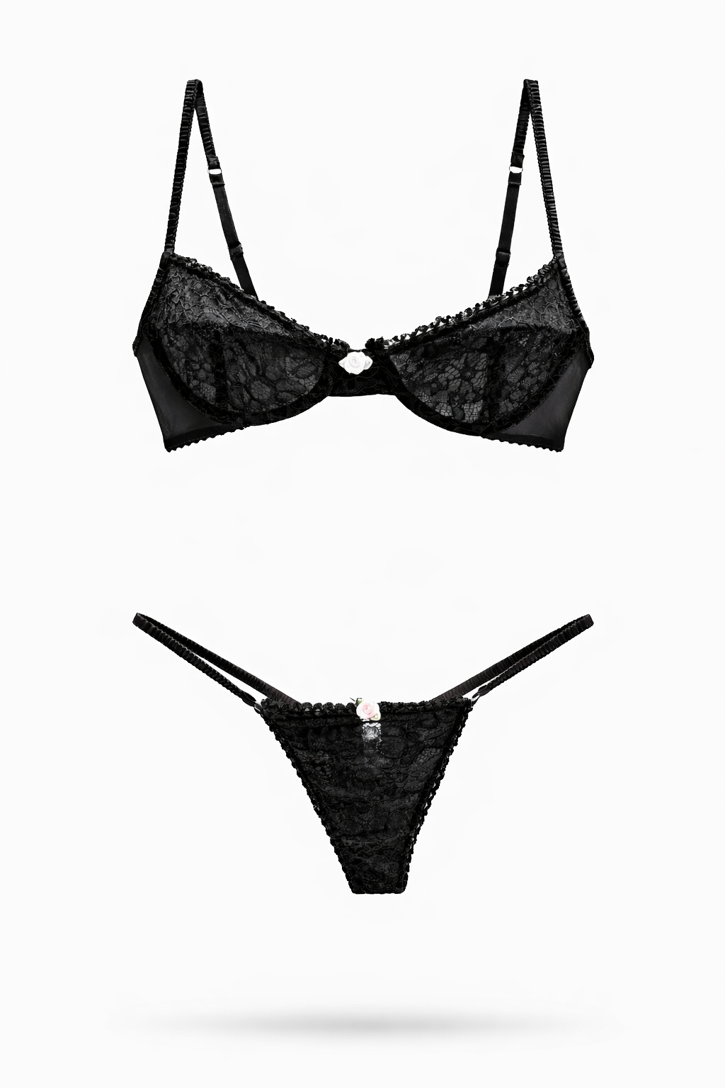 Set Paradise — Brasier + Panty con Encaje | OFERTA + Envío GRATIS 🚚
