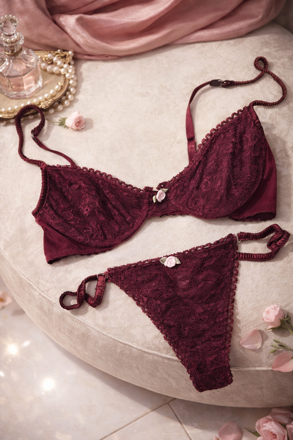 Set Paradise — Brasier + Panty con Encaje | OFERTA + Envío GRATIS 🚚