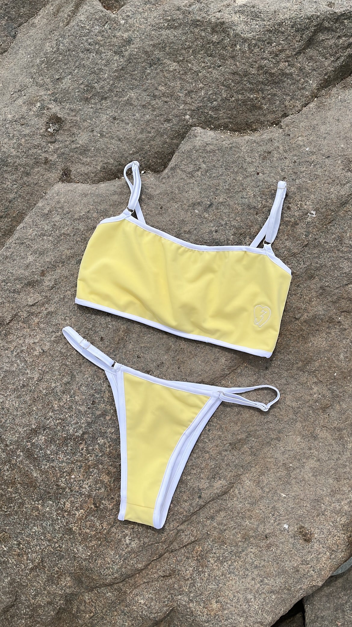 Bikini yellow girl